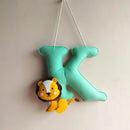 Felt Jumbo Name Initial Hanging - Tiger