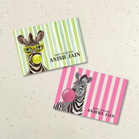 Gift Tag (rectangular) - Gen Zebra