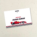 Gift Notecard - Racing Car