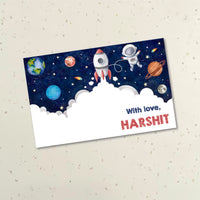 Gift Tag (rectangular) - Space