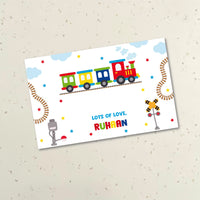 Gift Tag (rectangular) - Train