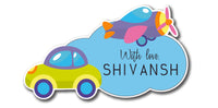 Gift Shape Sticker - Car