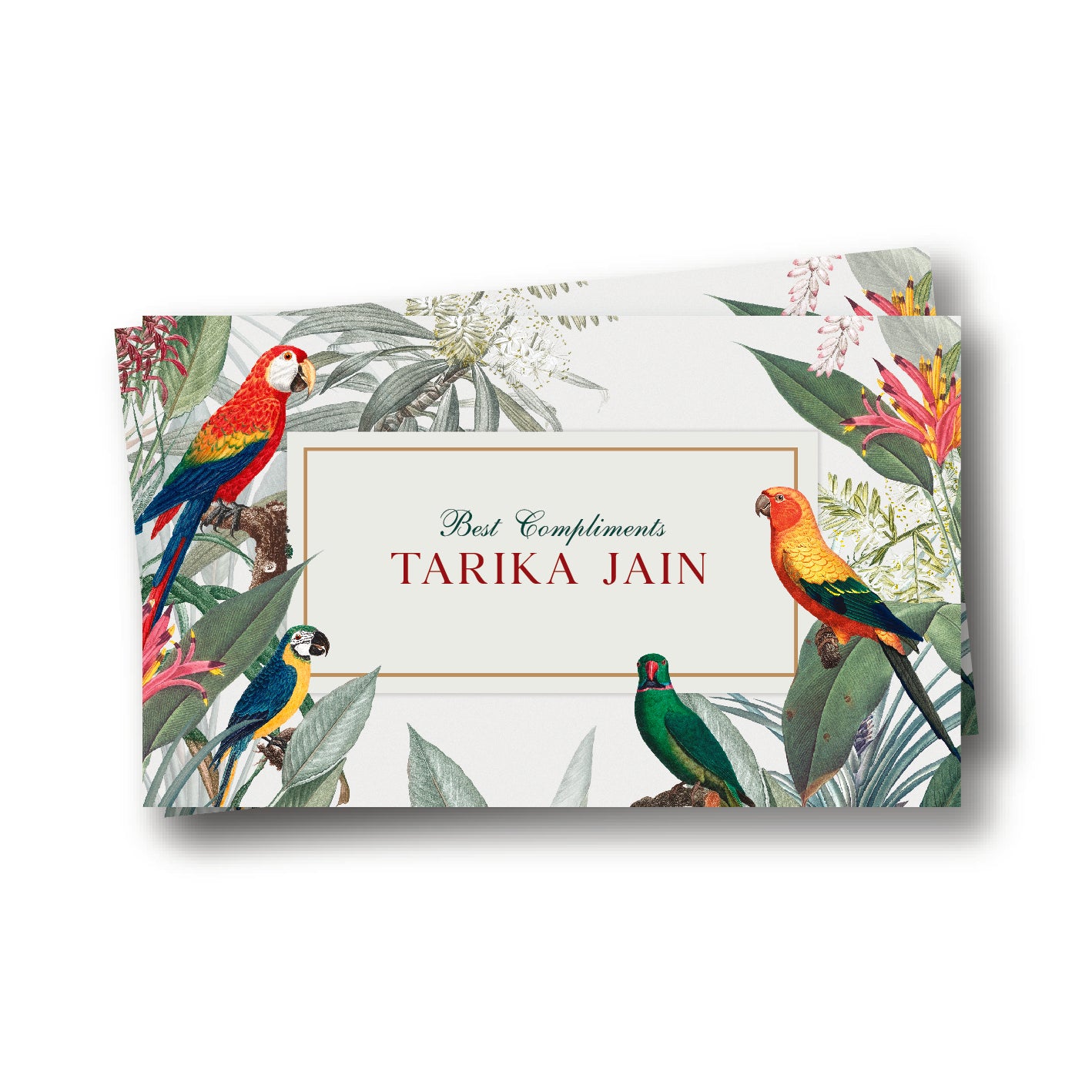 Gift Tag Adults -Birds