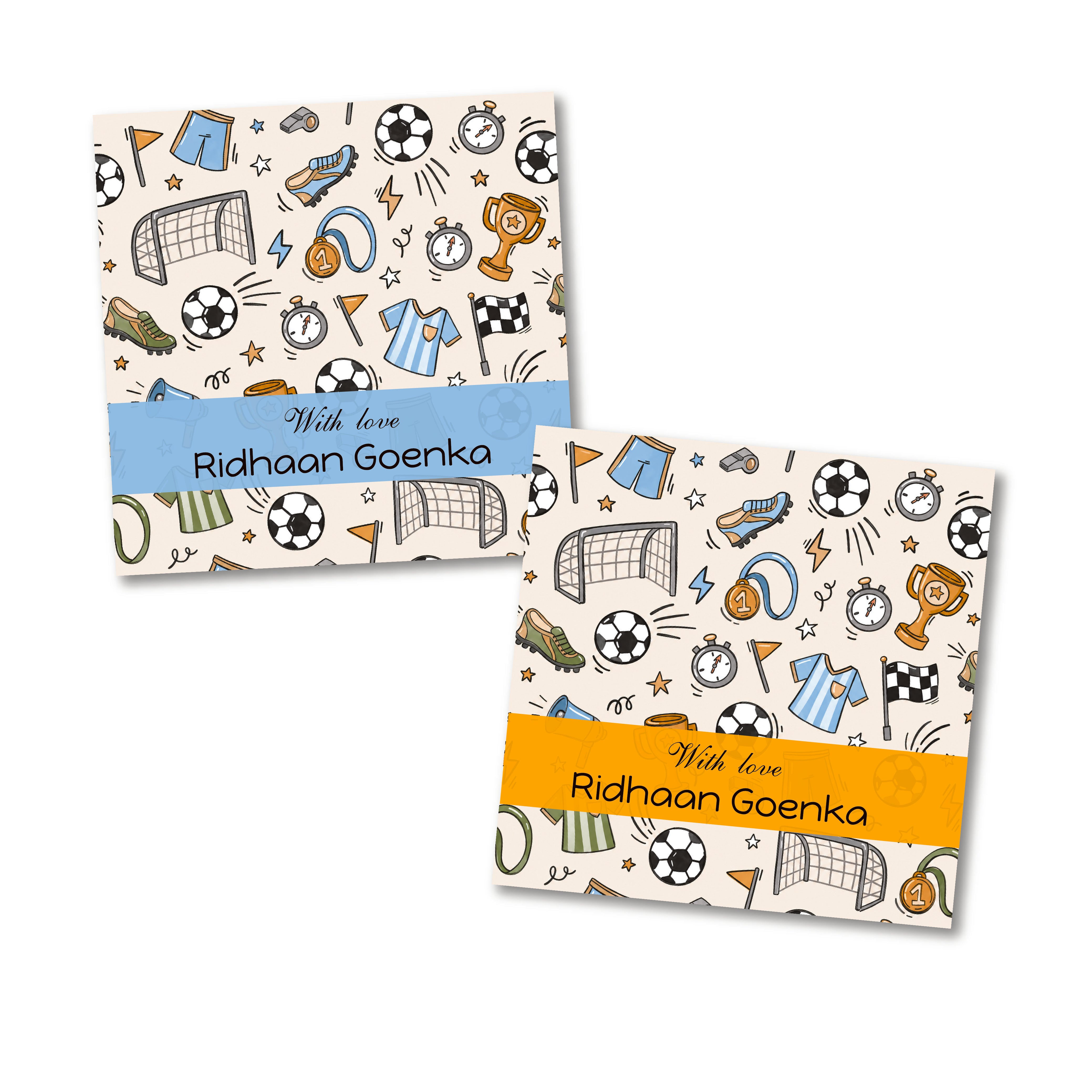 Gift Tag - Football Fever