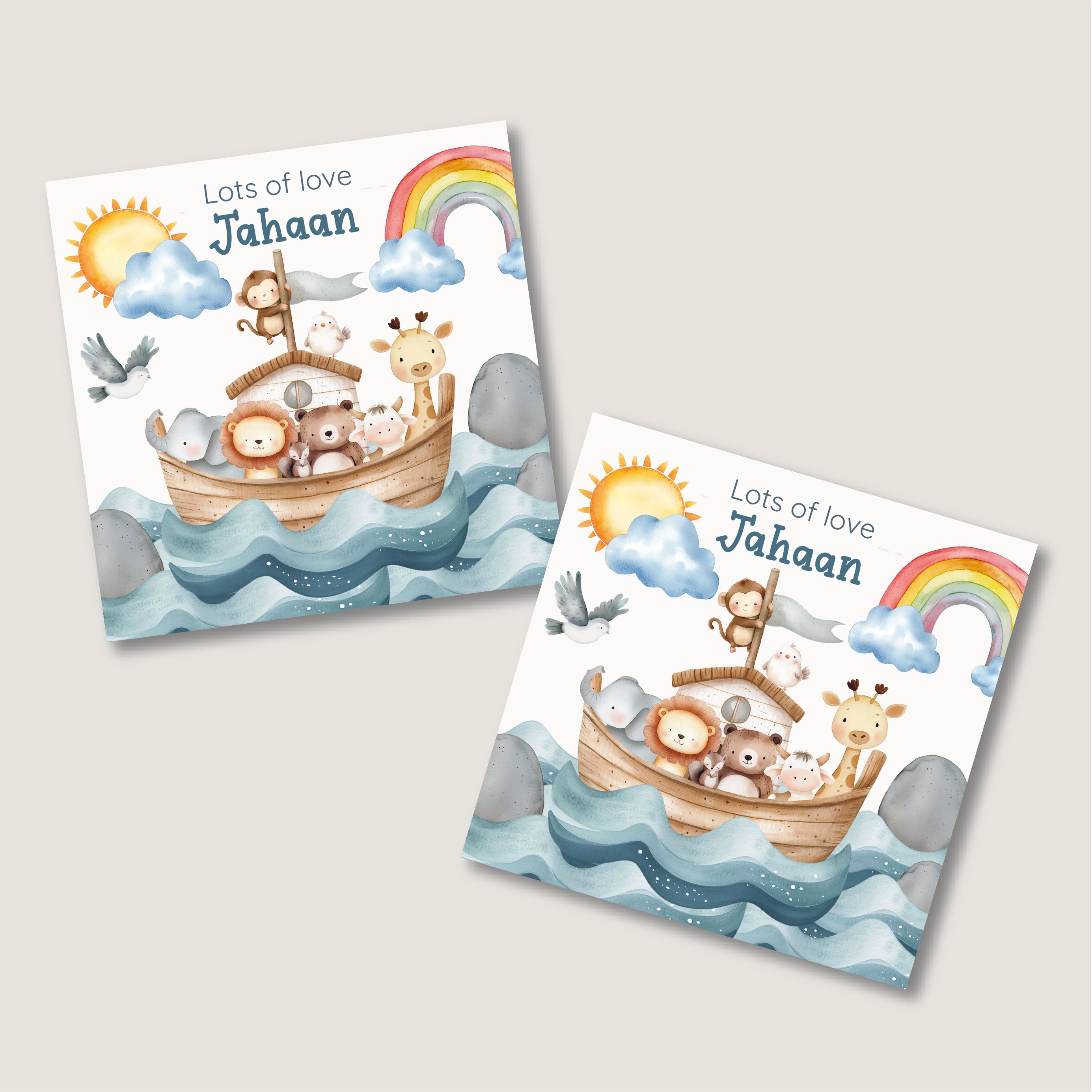 Gift Tag - Noah's Ark