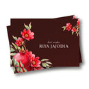 Gift Tag Adults - Pomegranate
