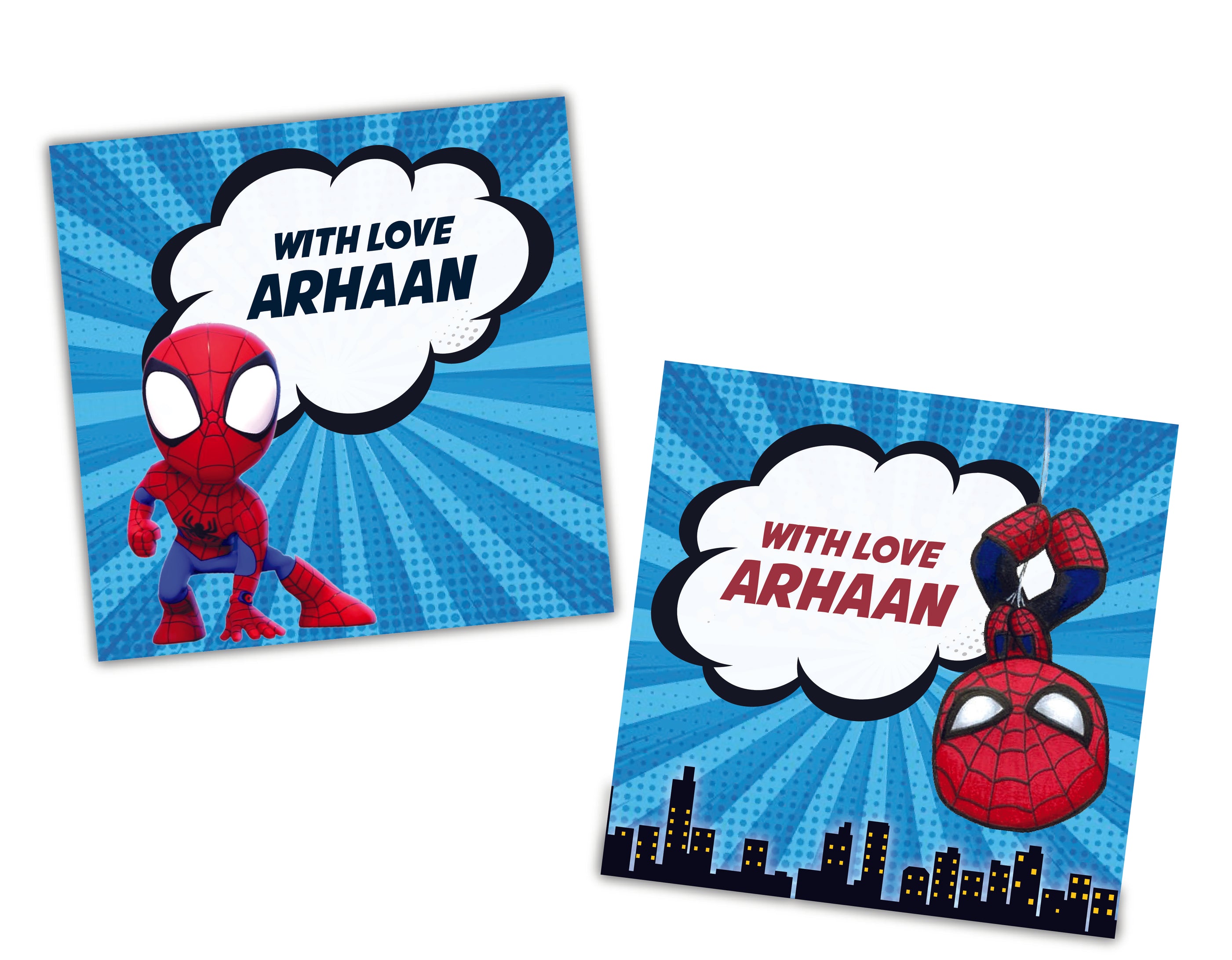 Gift Tag - Spiderman