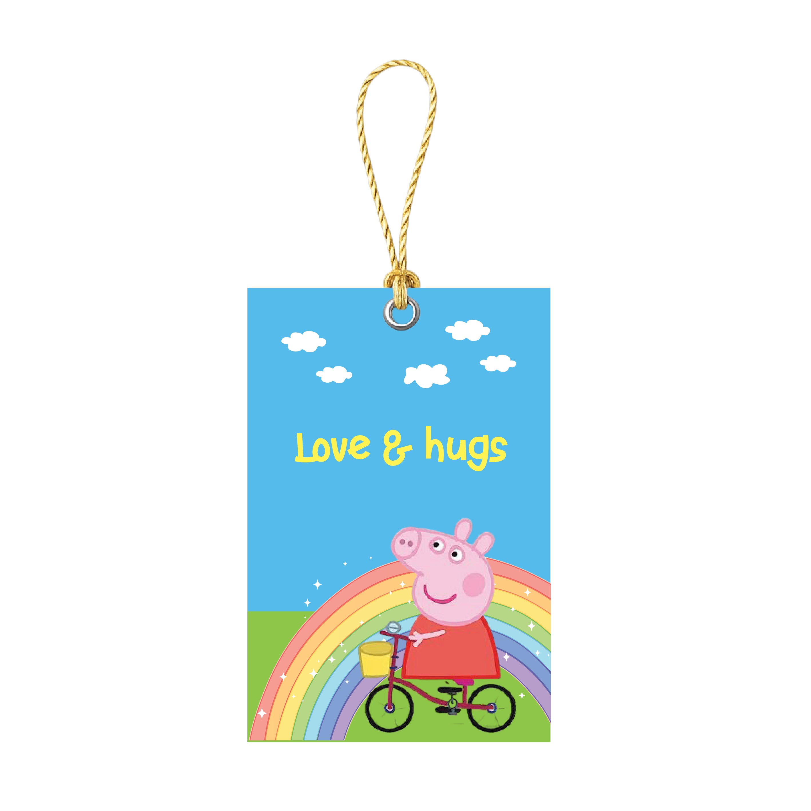 Hanging Gift Tag - Peppa Pig