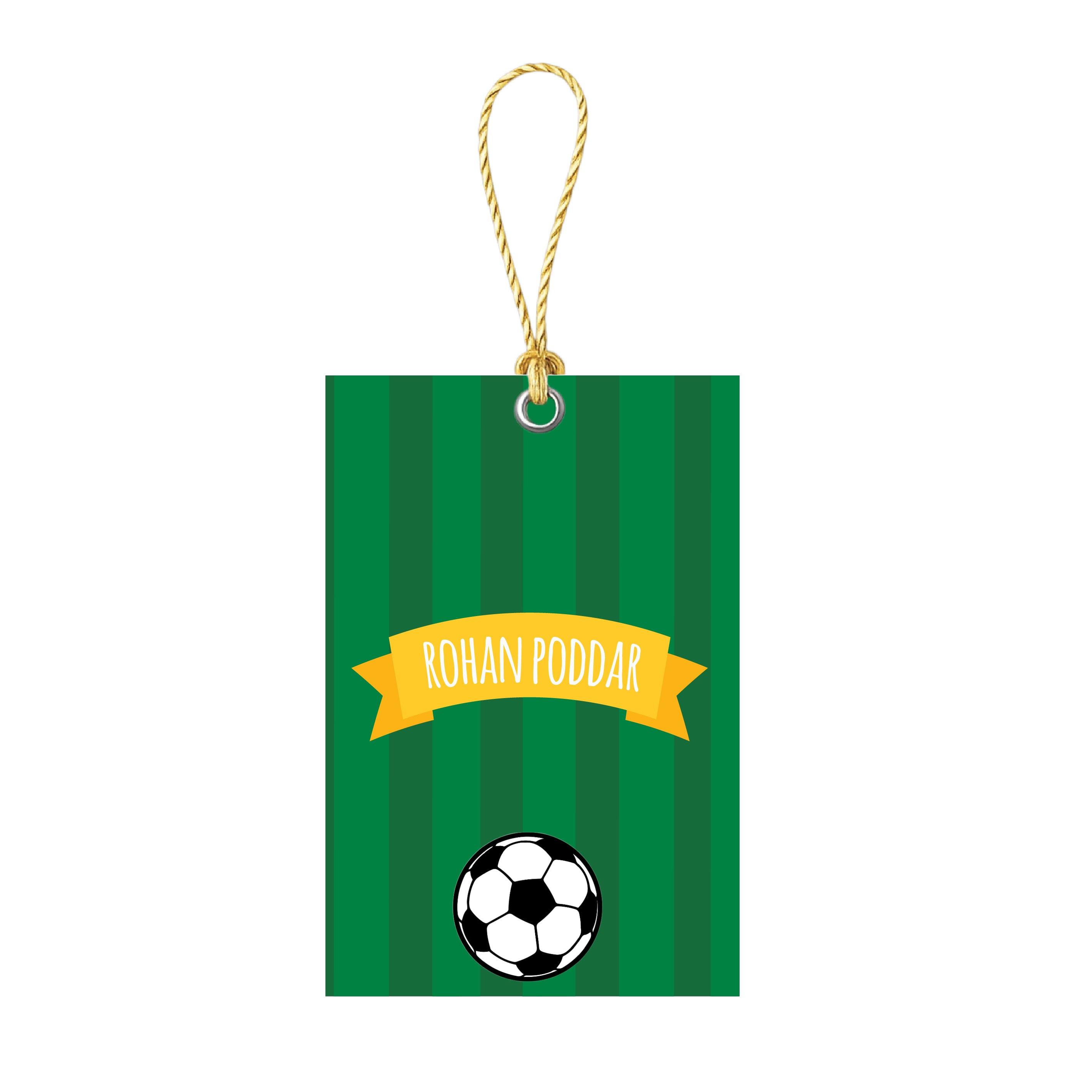 Hanging Gift Tag - Football