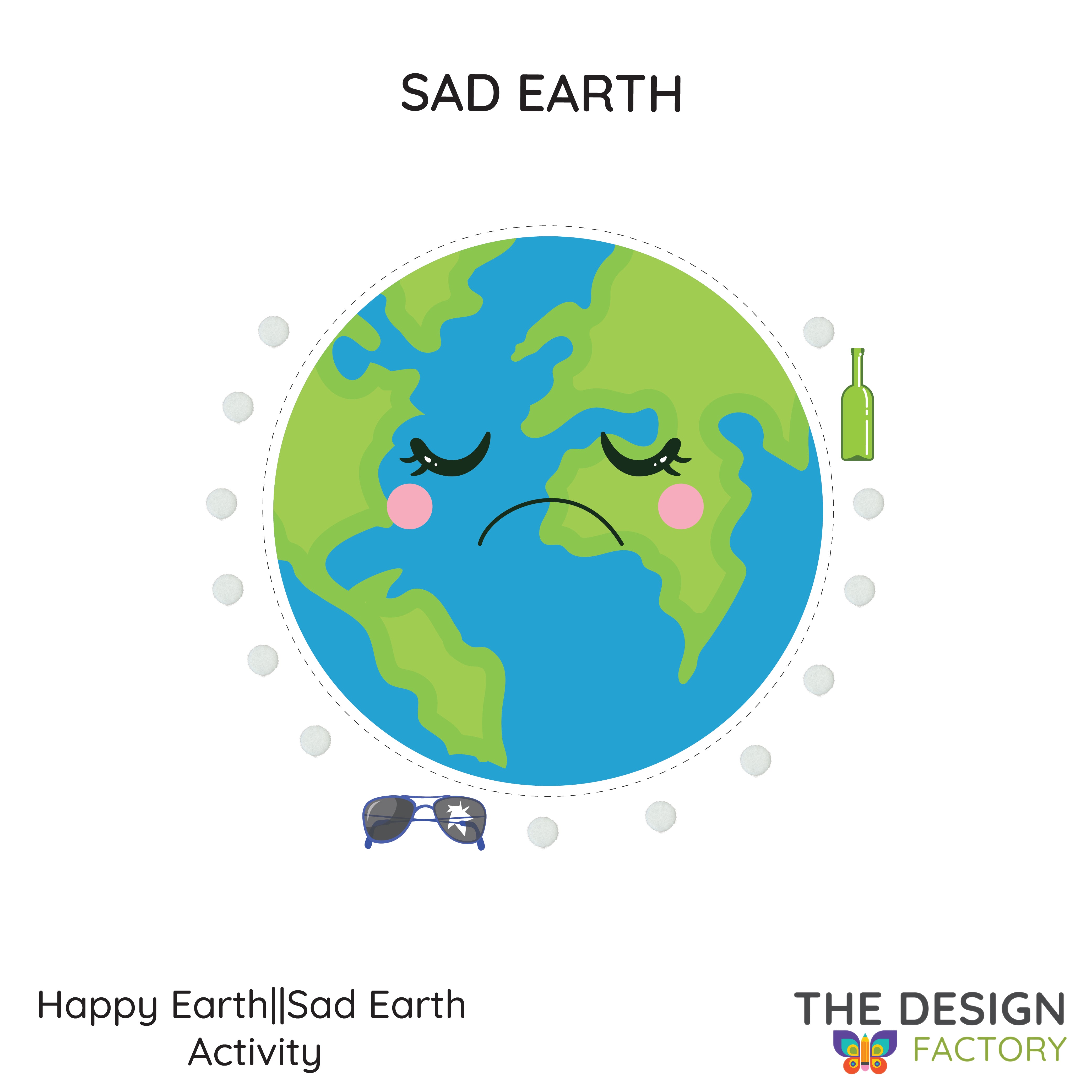 Happy earth - Sad earth activity