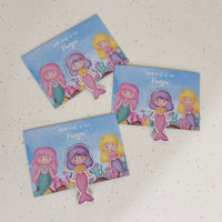 3D Gift Tag - Mermaid Sisters