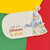 3D Gift Notecard - Circus Seal