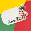 3D Gift Notecard - Boy in a Racing Car