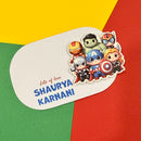 3D Gift Notecard - Baby Superheroes