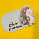 3D Gift Notecard - Hedgehog