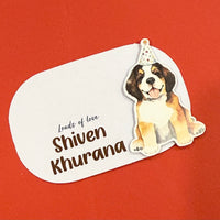 3D Gift Notecard - My Pet St. Bernard