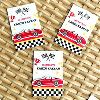 3D Gift Tag - Sports Car