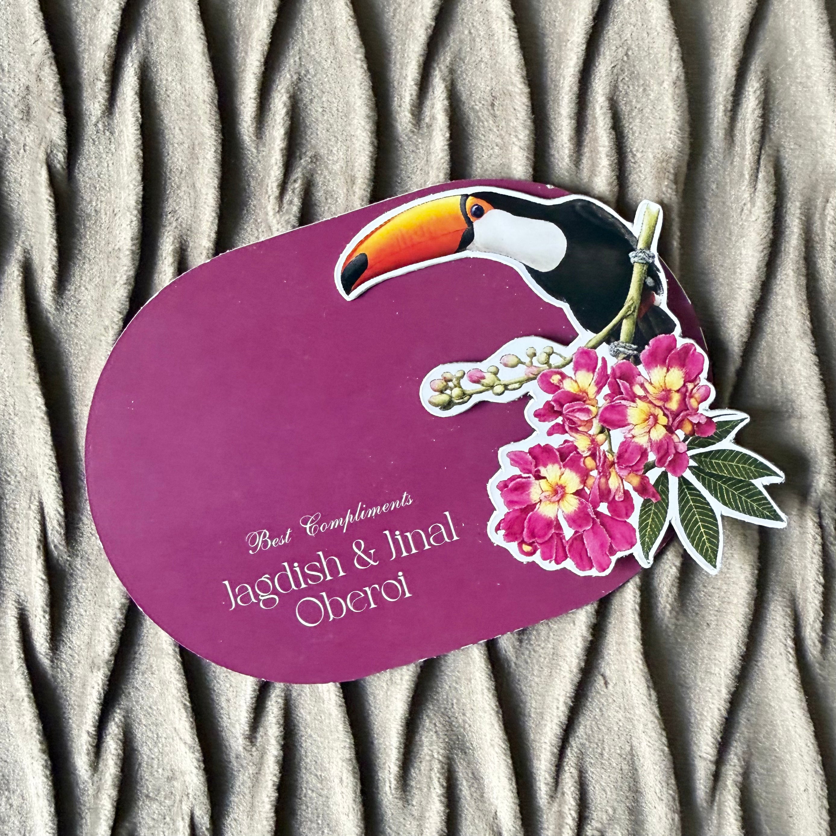 3D Gift Tag - Toucan