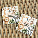 Gift Tag - Happy Safari Animals