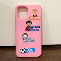 Permenant Ink Transfer Sticker - Football & Trophy