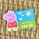 3D Gift Tag - Peppa Pig