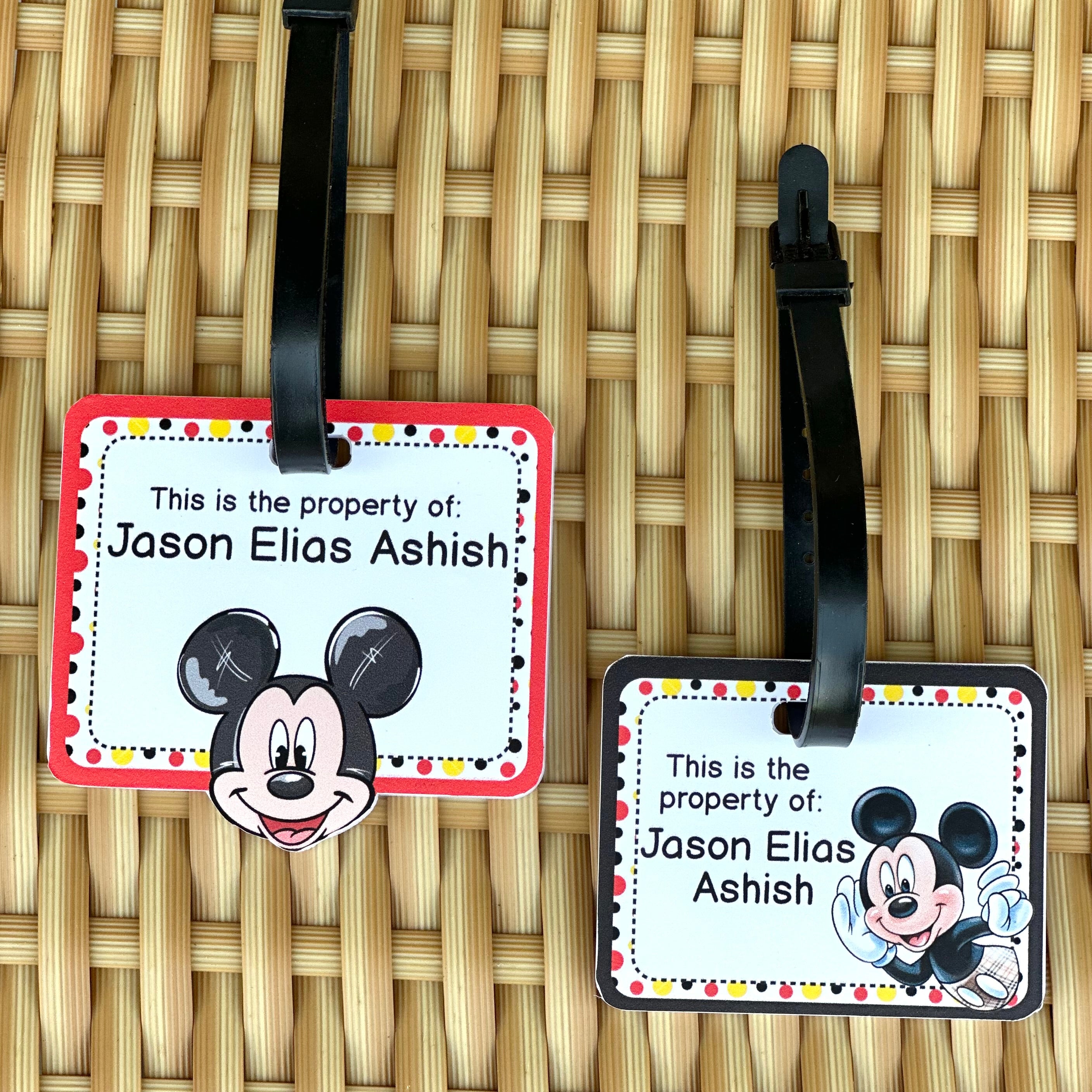 Bag Tag - Micky Mouse