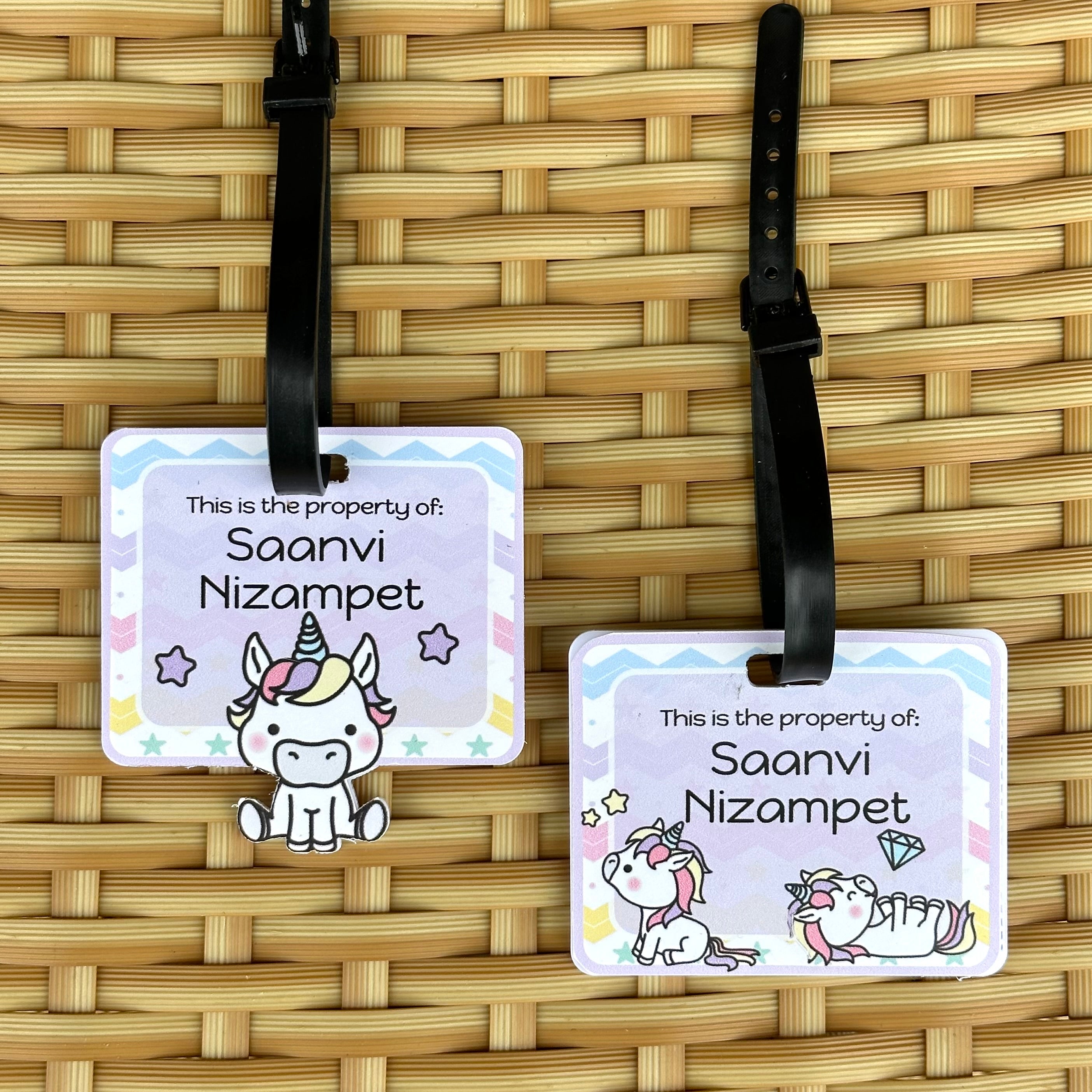 Bag Tag - Unicorn baby