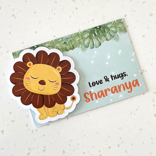 3D Gift Tag - Lion