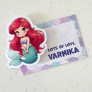 3D Gift Tag - Mermaid