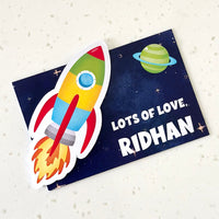 3D Gift Tag - Rocket