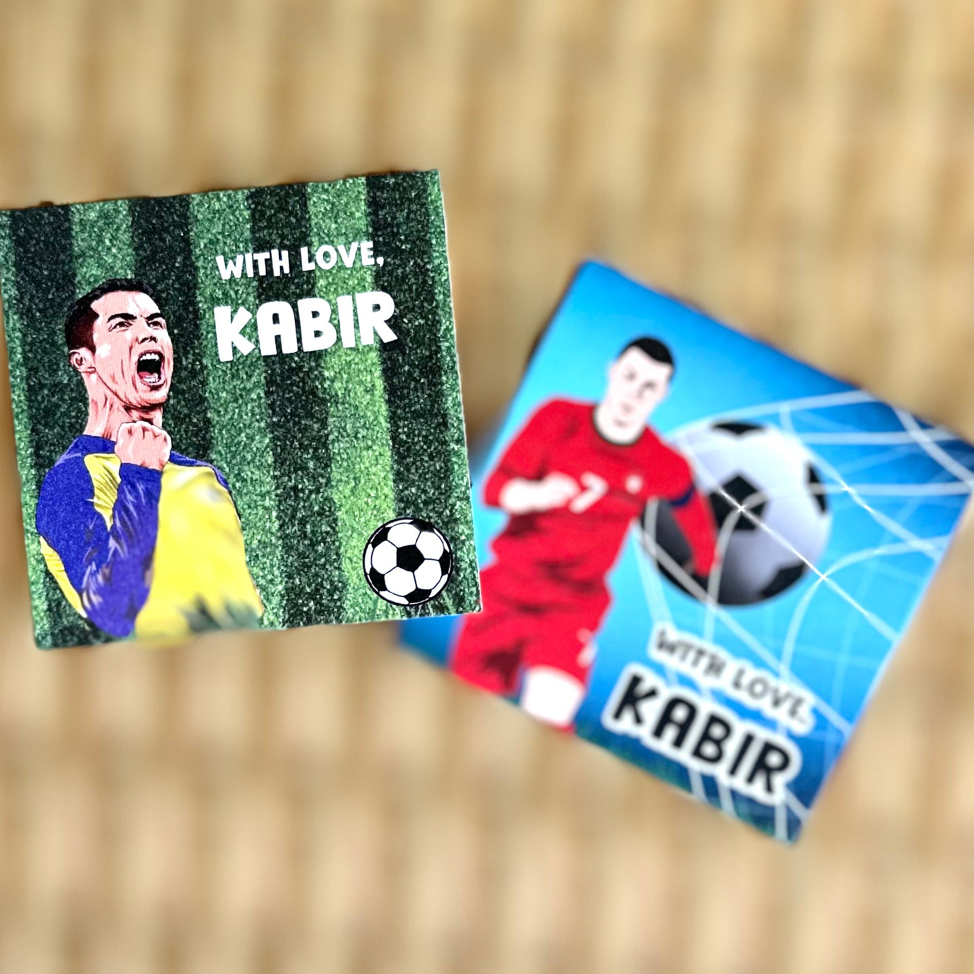 Gift Tag - Football player