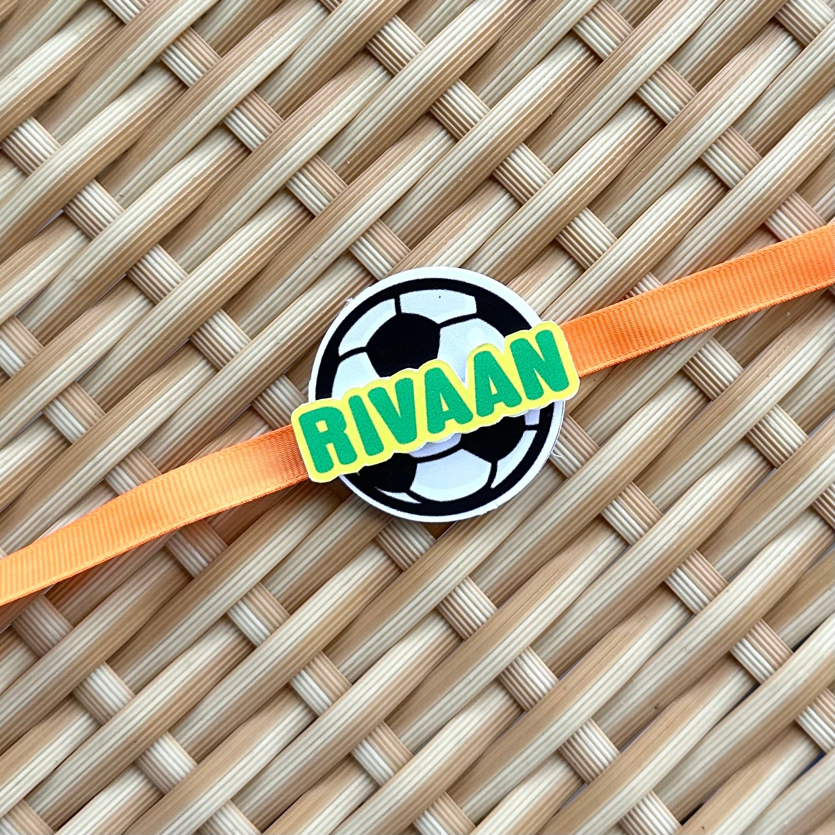 Double layered Rakhi - Football