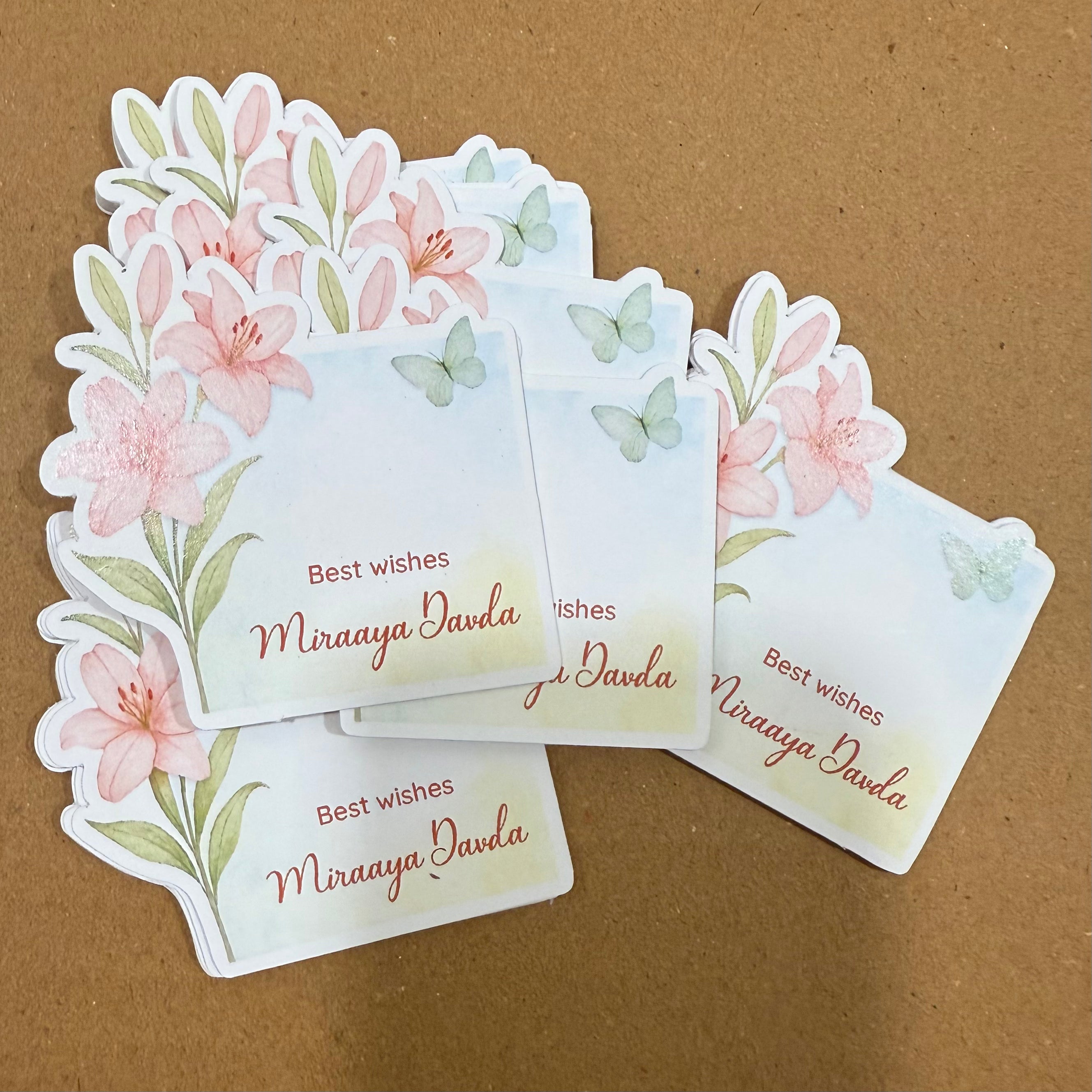 Adult Gift Tag (Shape) - Design 7