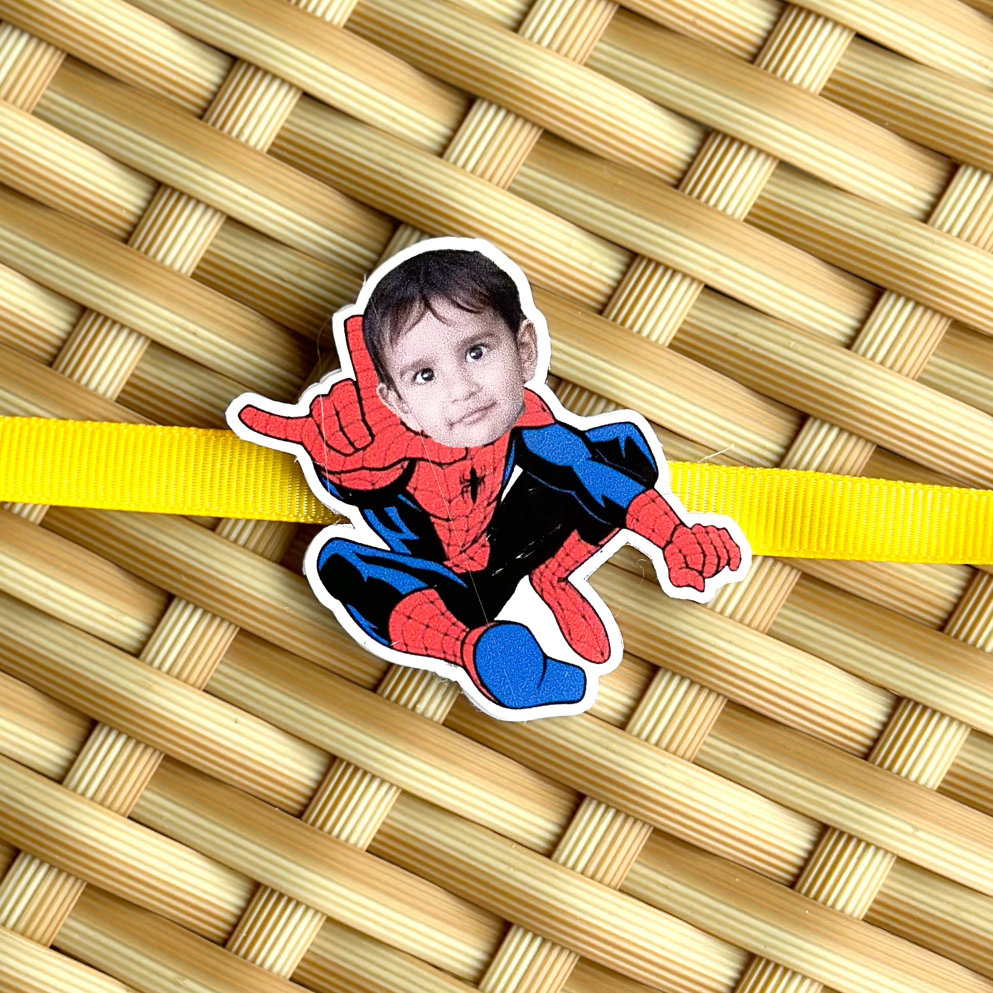 Photo Rakhi - Spider-Man (Design 1)