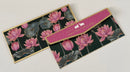 Money Envelope (Adult - Personalised) - Green & Pink Lotus