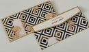 Money Envelope (Adult - Personalised) - Black & White Geometric Pattern