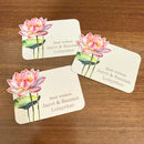 3D Gift Tag - Lotus