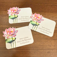 3D Gift Tag - Lotus