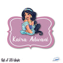 Iron On Labels - Princess Jasmine