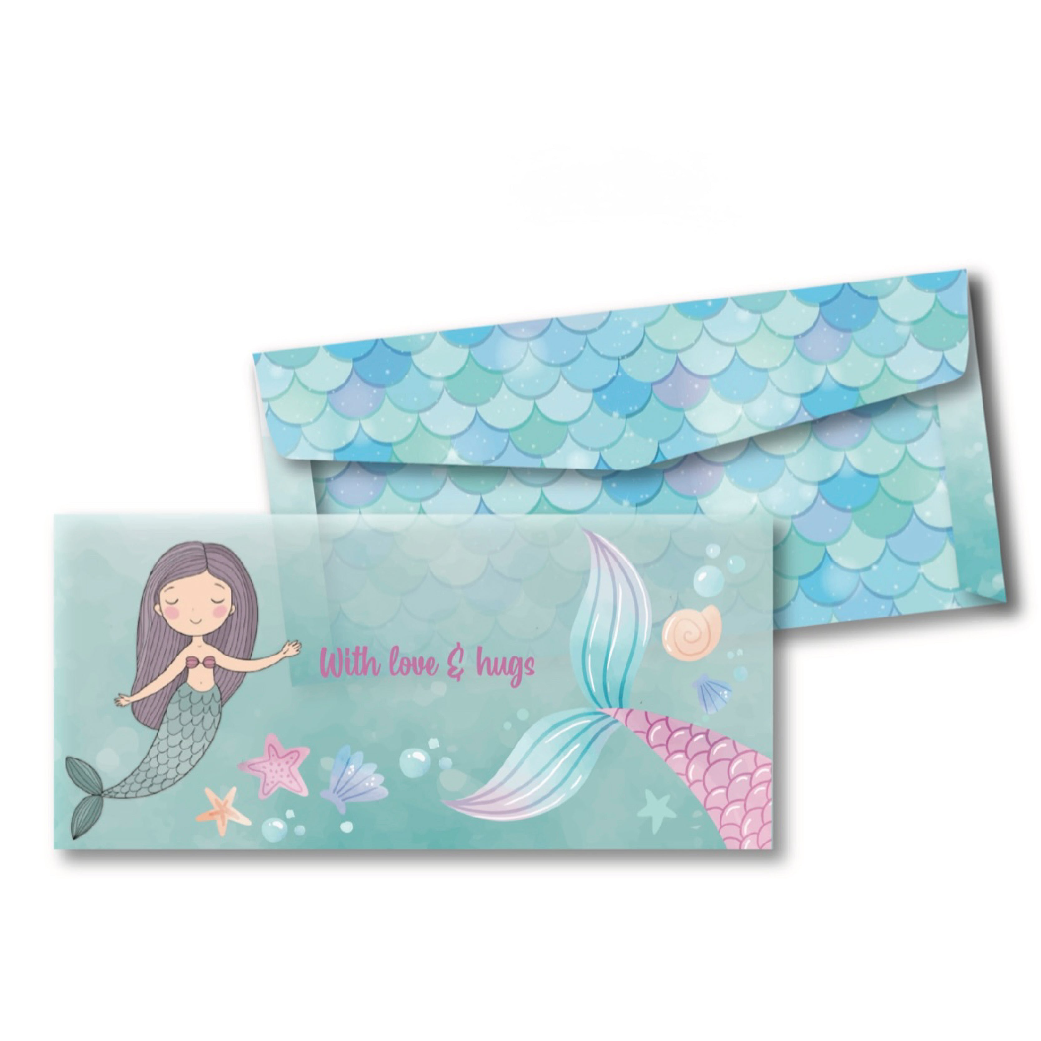 Money Envelope (Kids) - Mermaid