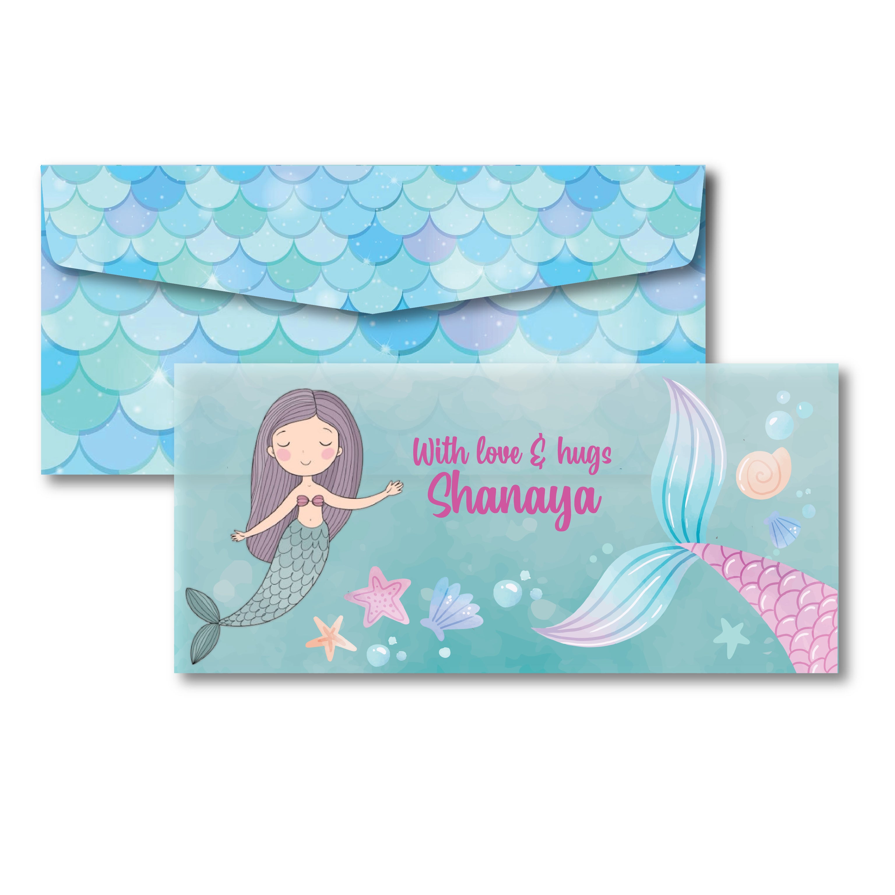 Money Envelope (Kids) - Mermaid