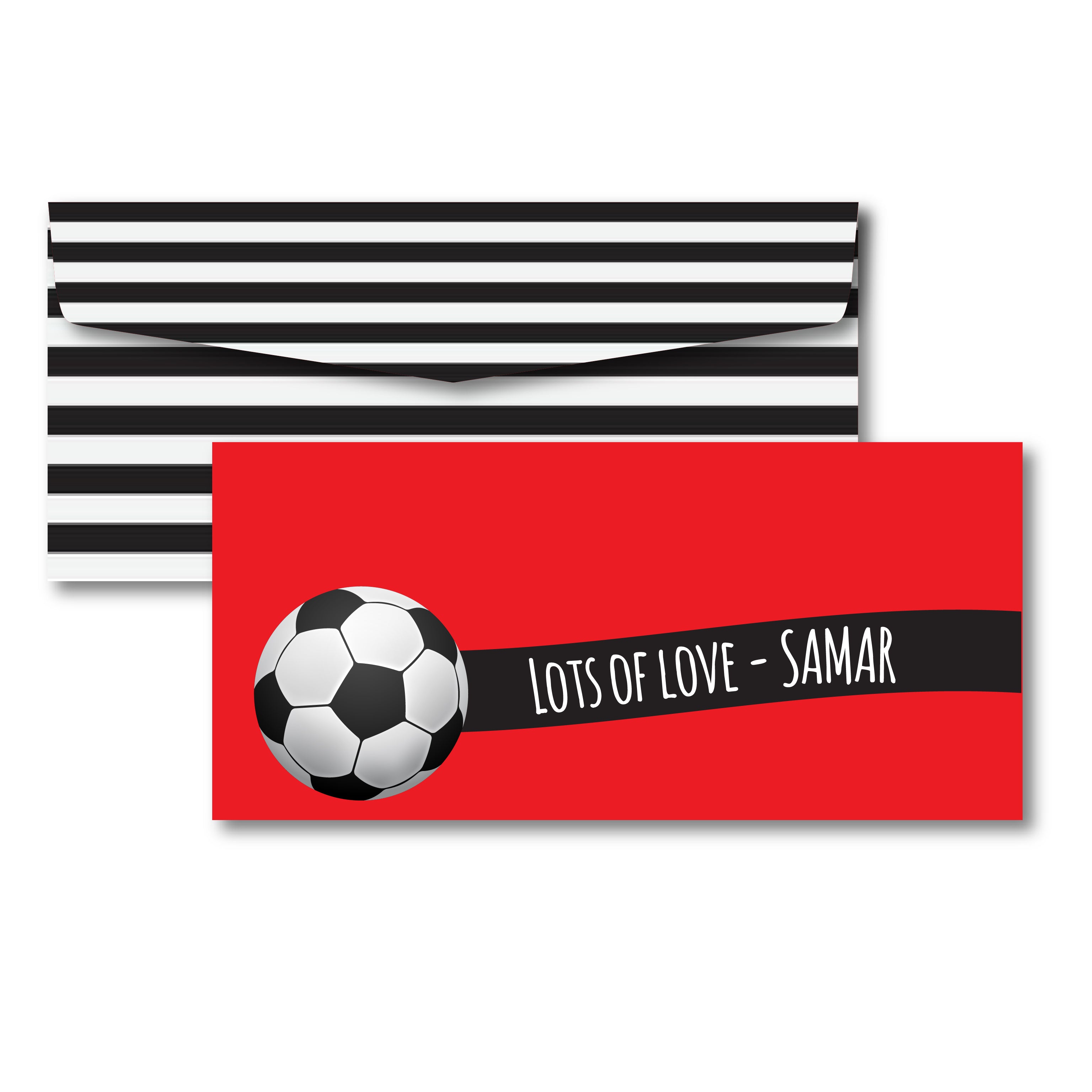 Money Envelope (Kids) - Football