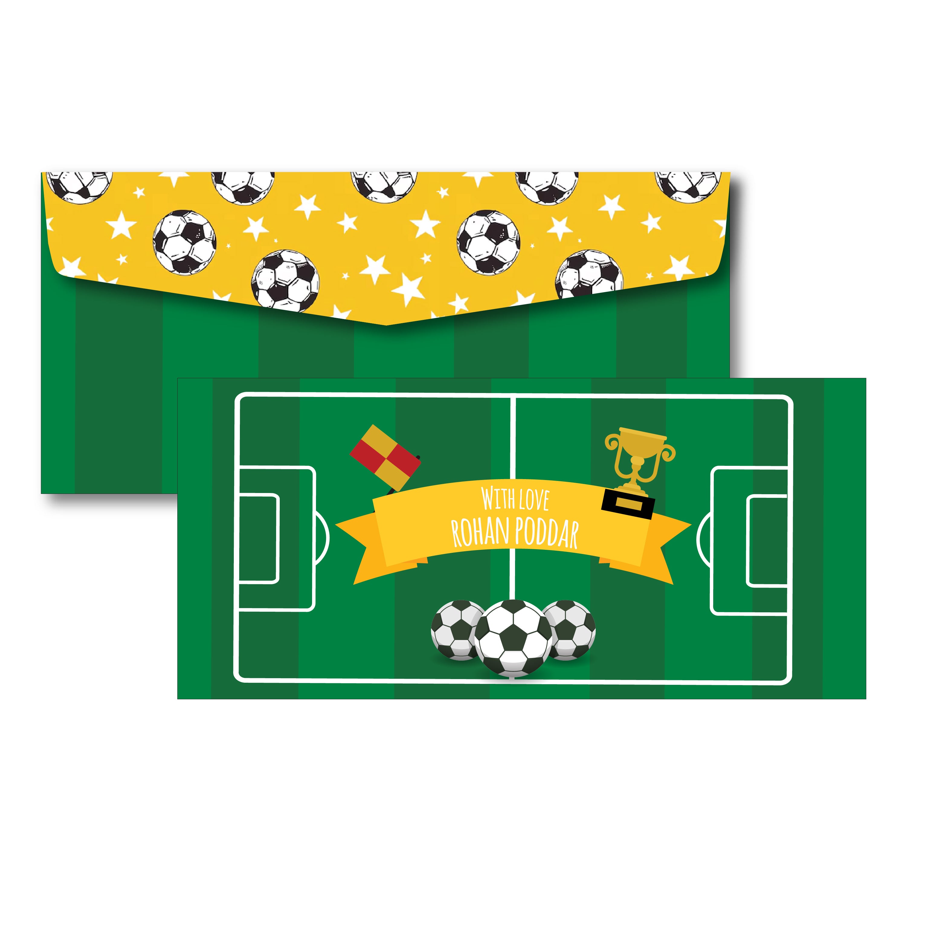 Money Envelope (Kids) - Football