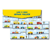 Money Envelope (Kids) - Road Transport