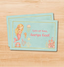 Premium Gift Tag - Mermaid with Castle