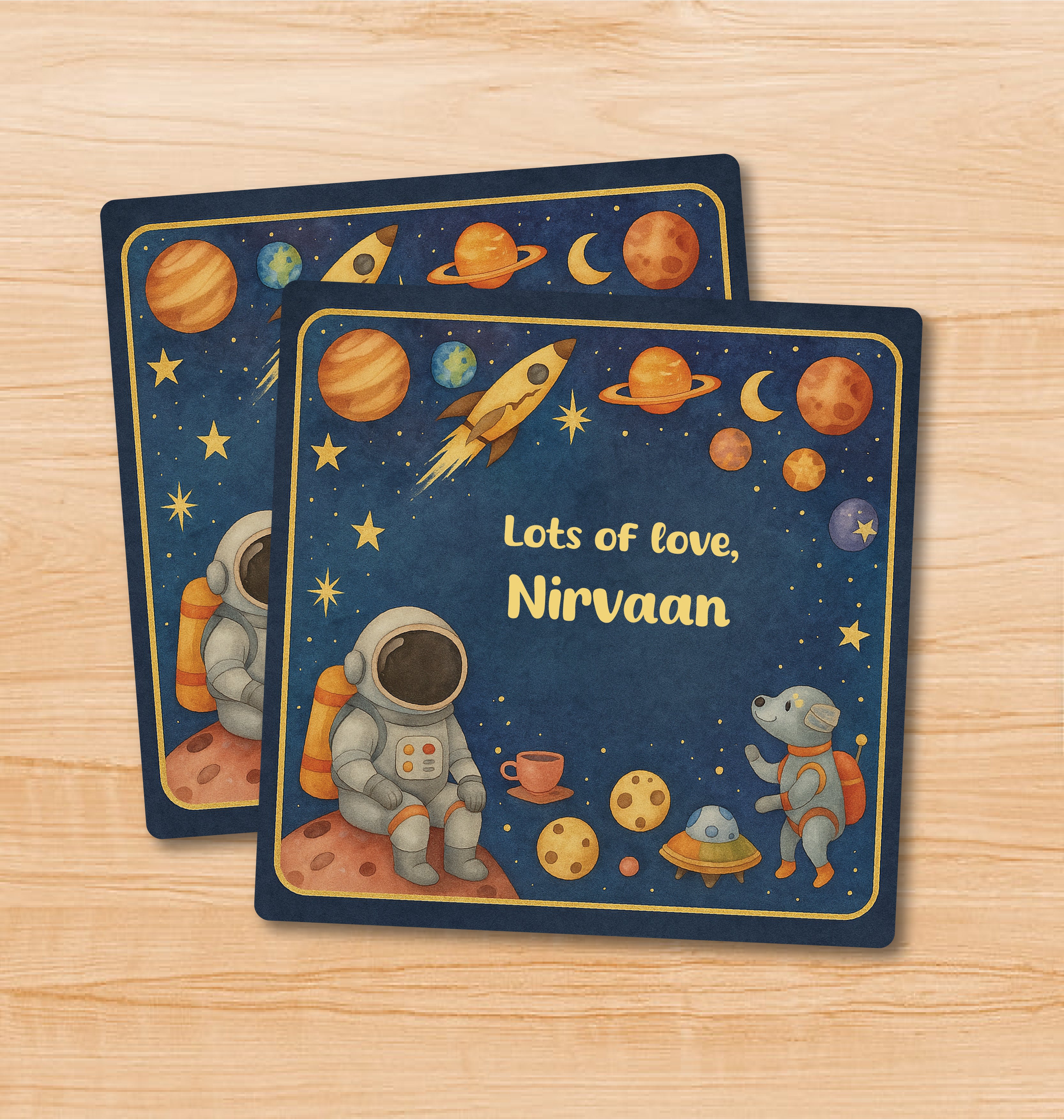 Premium Gift Tag - Space Explorer