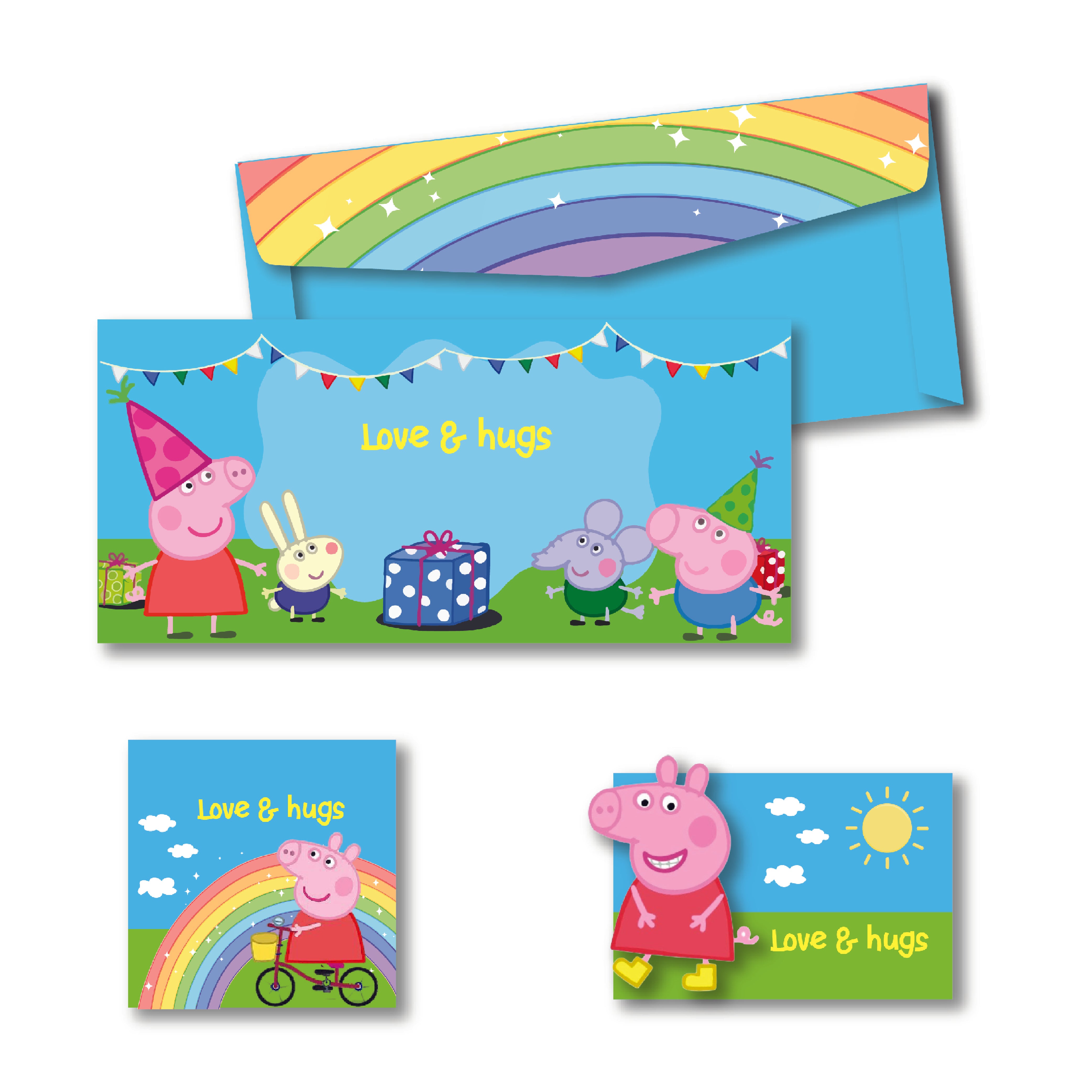 Money Envelope & Gift Tag Sets - Peppa Pig