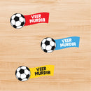 Permenant Ink Transfer Sticker - Football