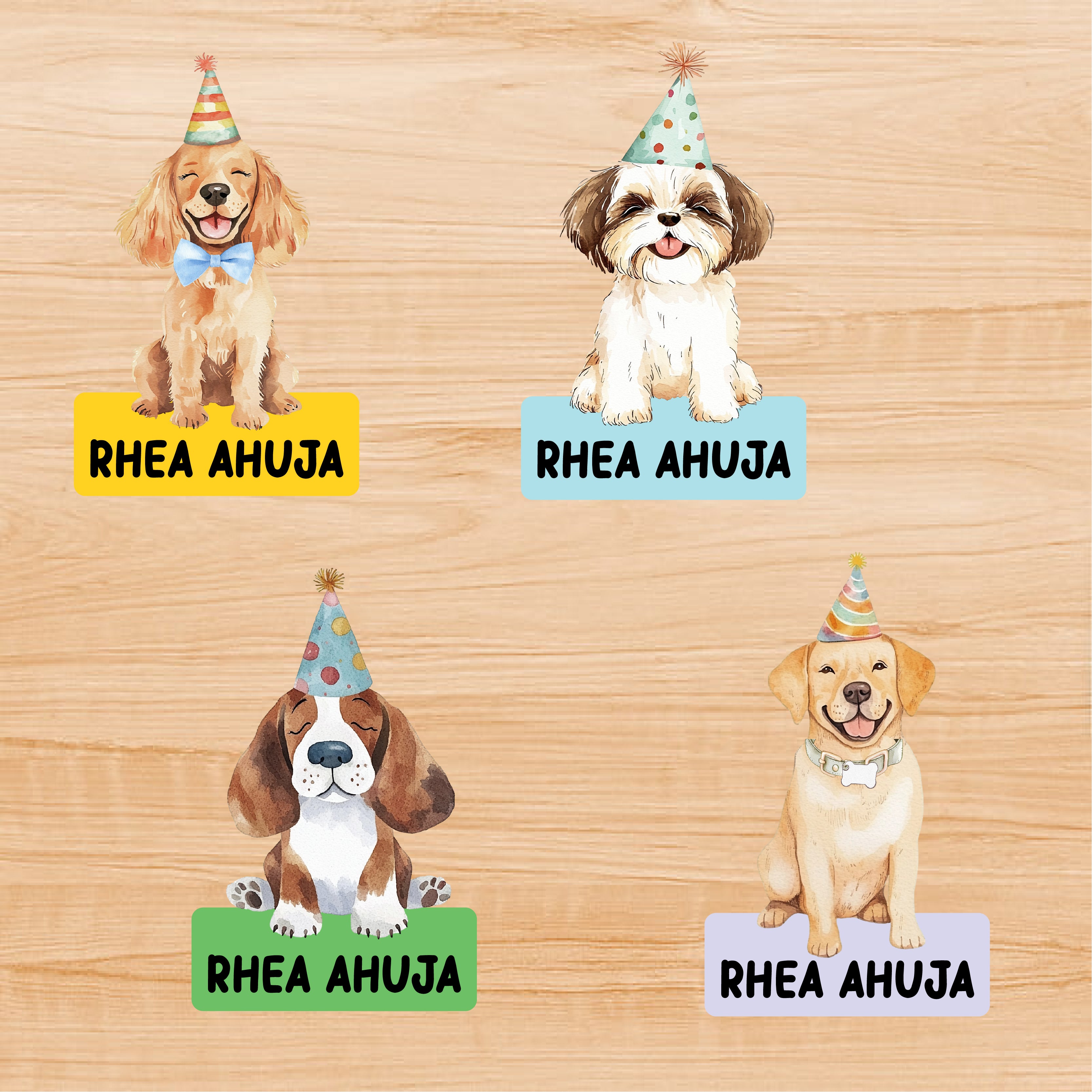 Permenant Waterproof Sticker - My Pet Dogs