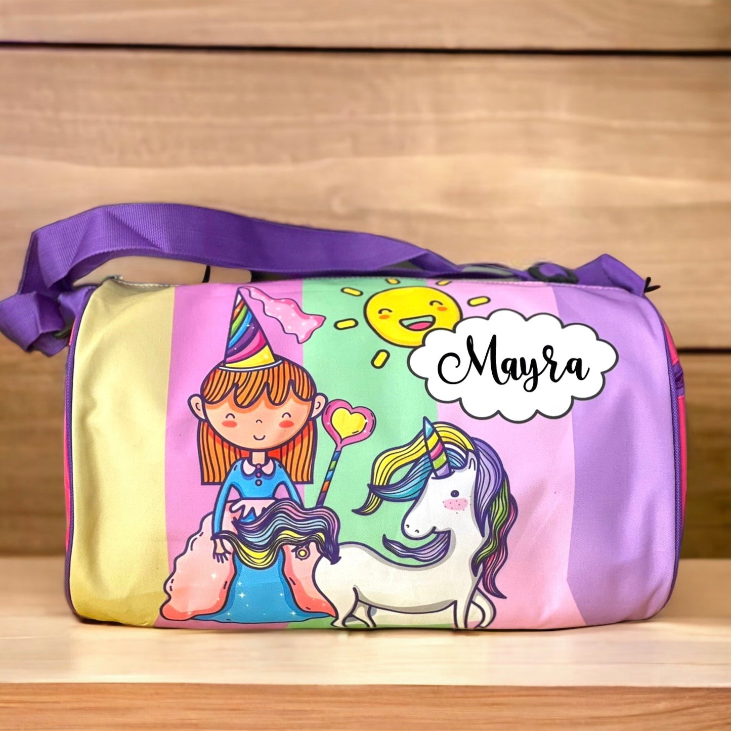 Duffle Bag - Princess with Unicorn